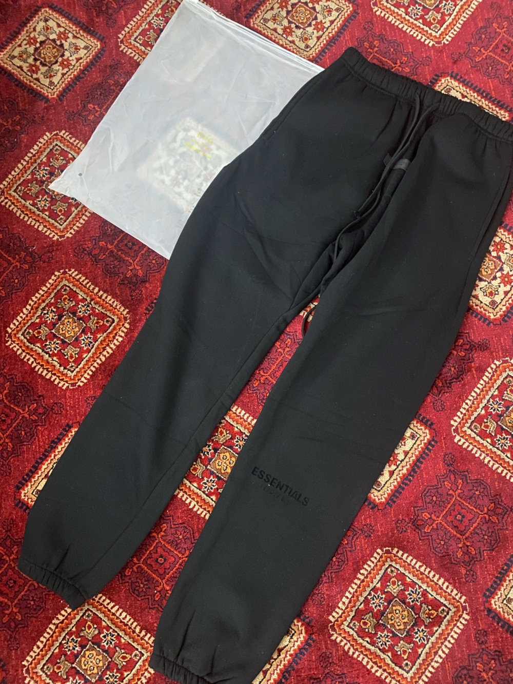 Fear of God Essentials Black Men's Jogger Sweatpants